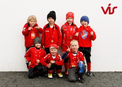 Strákarnir í 7.flokki stóðu sig vel á VÍS-mótinu